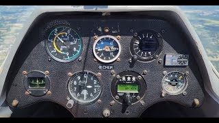 Gliding at Southdown Gliding Club Parham 9th Aug 2024 [upl. by Venuti]