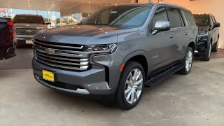 2021 CHEVROLET TAHOE High Country Review [upl. by Glaab397]