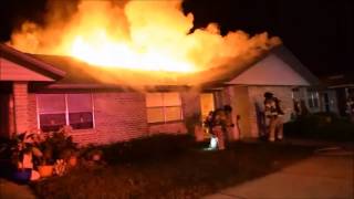 Belleview Florida Apartment Fire [upl. by Atinehc]