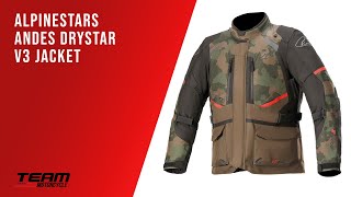 Alpinestars Andes Drystar V3 Jacket [upl. by Ermina]