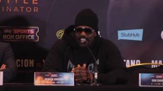 CHISORA VS WHYTE HEATED PRESS CONFERENCE [upl. by Eeliak778]