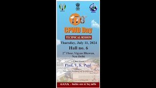 Technical Session as a part of 170th CPWD Day Celebration  11 July 2024 [upl. by Isadora851]