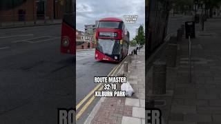 London Route Master Bus 32 to Kilburn Park [upl. by Mccully]