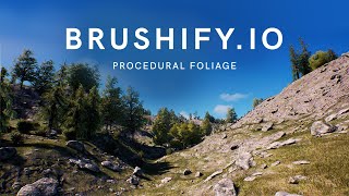 Brushify  Using Procedural Foliage in Unreal Engine 4 Tutorial [upl. by Dahcir]