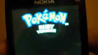 Pokemon Ruby on Nokia E63 [upl. by Ariane]