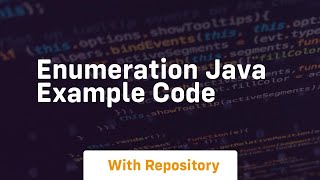 enumeration java example code [upl. by Enaud]