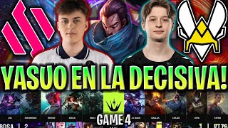 SACAN YASUO MID EN LA PARTIDA DECISIVA  BDS vs VIT Game 4 FINAL EMEA MASTERS SUMMER 2024 [upl. by Lynnell411]