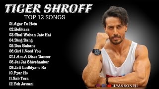 TIGER SHROFF TOP 12 SONGS  Tiger Shroff mashup jukebox  tiger Shroff all songs  tiger Shroff mix [upl. by Gosnell171]