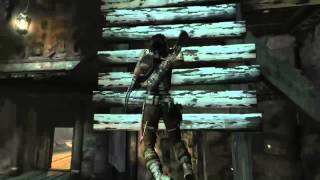 Tomb Raider  Cage jump puzzle  final jump [upl. by Desdamonna]