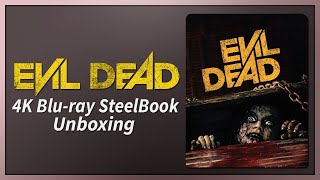 Evil Dead 2013 4K Bluray SteelBook Unboxing [upl. by Granger]