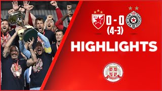 Crvena zvezda  Partizan 00 43 highlights [upl. by Shelah]