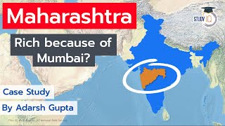 How Maharashtra became Richest State Case Study on History Present amp Future of Maharashtra [upl. by Artenal]