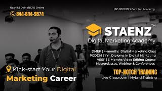 Kickstart Your Digital Marketing Career with STAENZ Academy [upl. by Alastair791]