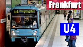 Doku U4 Frankfurts EINZIGE ECHTE UBahn Linie  Linien im Portrait [upl. by Witty]