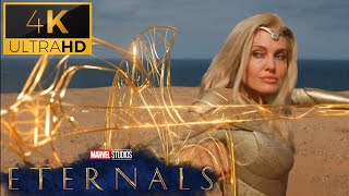 quotEternals Arrive On Earthquot 4K Clip  Eternals 2021 [upl. by Ilonka]