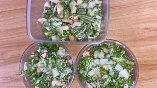 Simple veggies salad 🥗 [upl. by Gillian]