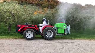 Antonio Carraro TC5800F trattamento olive italy agricoltura tractor videoviral [upl. by Zavala19]