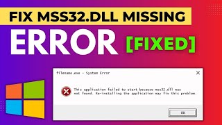 Fix Entry Point Not Found Error kernel32Dll Windows 1087 [upl. by Nosilla]