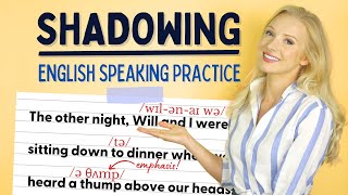 English Speaking Practice  Speak with me Shadowing Method [upl. by Kumar]