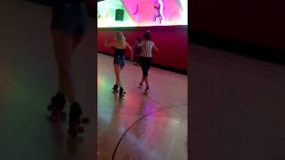 ROLLER SKATING AT THE RINK LIKE [upl. by Nosyerg]