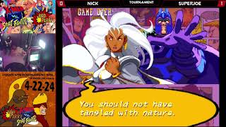 XvSF Nick vs SuperJoe  Red Parry NYC Tournament 42224 [upl. by Sixel]