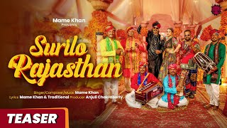 Surilo Rajasthan  Teaser  Mame Khan  Dance Mashup 2024 mamekhan [upl. by Nauqat361]