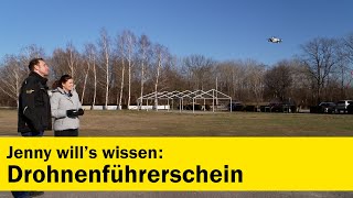 Jenny wills wissen Drohnenführerschein  ÖAMTC [upl. by Atenik]