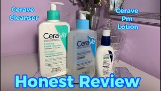 Cerave Skincare  Cerave SA Cleanser  Cerave Foaming Cleanser  Cerave PM Lotion [upl. by Riay157]