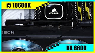 i5 10600K  RX 6600 Gaming PC in 2022  Tested in 10 Games [upl. by Monah]