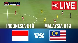 🔴 LANGSUNG  Indonesia U19 vs Malaysia U19  Kejuaraan AFF U19  Simulasi Permainan Video [upl. by Japheth528]