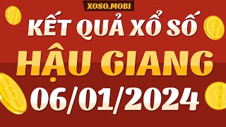 Xổ số Hậu Giang ngày 6 Tháng 1  XSHG 61  KQXSHG  Kết quả xổ số kiến thiết Hậu Giang hôm nay [upl. by Marduk]