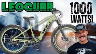 BEST EBike For The Money Leogur Strider Best In Class Components A Must See Review [upl. by Siduhey678]