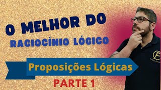 PROPOSIÇÕES LÓGICAS  AULA 1 [upl. by Adrahc854]