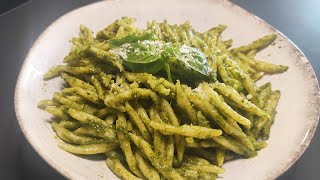 Si të bëjmë salcën Pesto me borzilok🌿Makarona me pestoFresh Basil Pesto [upl. by Hwu931]