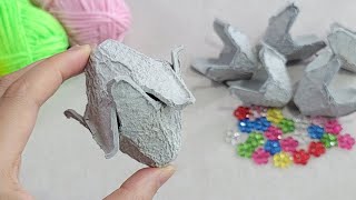 I make MANY and SELL them all Genius Recycling Idea with Egg carton  Amazing Tips and trick [upl. by Adnilemre]