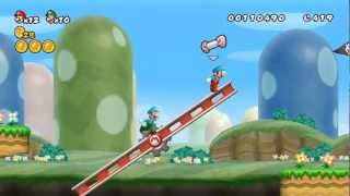 New Super Mario Bros Wii  100 Walkthrough Coop ITA  Parte 01 di 19 [upl. by Eckart772]