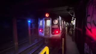 BMT Canarsie line Manhattan and Rockaway Pkway L train action at Lorimer st and Bedford Avenue [upl. by Dranek]