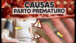 🚨 👉 Estas son las CAUSAS de un PARTO PREMATURO [upl. by Dorris]