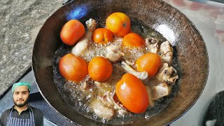 Charsi Chicken Karahi  Delicacy of Peshawar [upl. by Guyer]