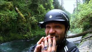 Bam Margera Kayaks of a waterfall alongside steve fisher [upl. by Ricard]