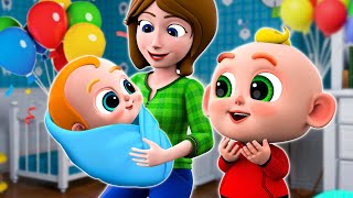 Meet Our Baby Brother👶🏻 New Baby Song  Pregnant Mom Care🤰 and More Nursery Rhymes amp Kids Songs [upl. by Drabeck]