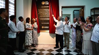 Inauguración del Centro Cultural “Leyes de Reforma” desde Veracruz [upl. by Colwell]