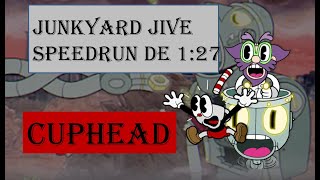 Cuphead JUNKYARD JIVE SPEEDRUN [upl. by Razec]