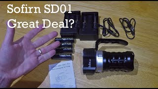 Sofirn SD01 Scuba Dive Light TestReview [upl. by Riffle]