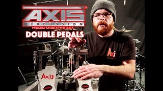 Trying My New Axis Double Bass Drum Pedals Review and Performance [upl. by Polinski]