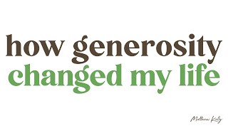 How Generosity Changed My Life  Matthew Kelly  The Generosity Habit  Best Lent Ever [upl. by Ffilc964]