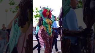 Elderwood Leblanc from League of Legends with leagueofsorakaart at Japantag 2022 [upl. by Eileme353]