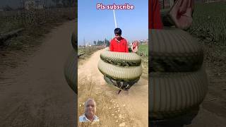 snake anaconda vfx anacondaattack anacondalovers duet cobra trending funny annaconda [upl. by Euqilegna423]