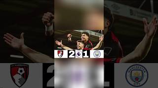 Bournemouth 21 Manchester City All Goals amp Highlights Premier League short sportnews [upl. by Emad]