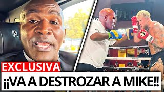 La sorprendente verdad sobre el entrenamiento de Jake Paul con Evander Holyfield [upl. by Nyrtak62]